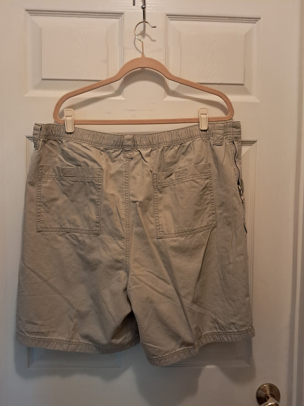 Wrangler Men's Cargo Shorts - Beige Utility Style Size 44 - Picture 2 of 4